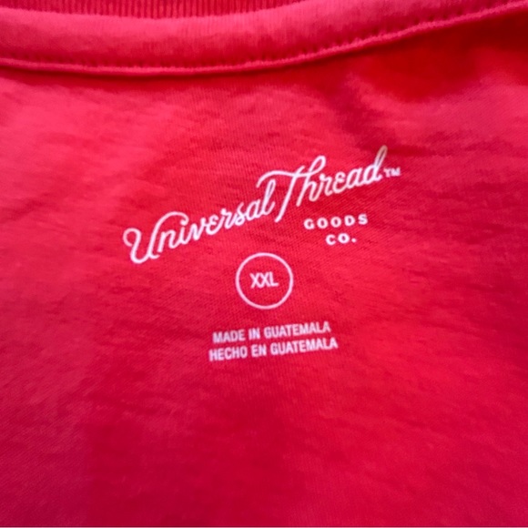 NWT Universal Thread orange poinsettia tee Size XXL - Picture 7 of 10